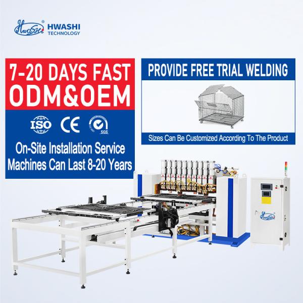 Quality Cantilever Type Wire Mesh Welding Machine With Double-Layer Feeder 3000mm Effective Welding Length for sale