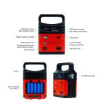 Portable Lithium Ion Battery Solar Energy System 10w 6v All In One Solar Power