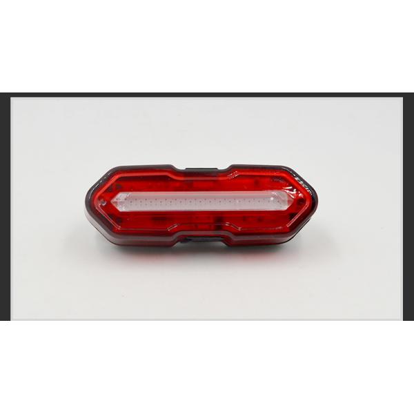 LED Waterproof Usb Rechargeable Bicycle Tail Light Mountain Smart Bicycle Tail Light 42.3g