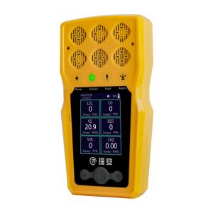 China ROSH Portable Multi Gas Detectors ABS Material Ammonia Gas Analyzer on sale