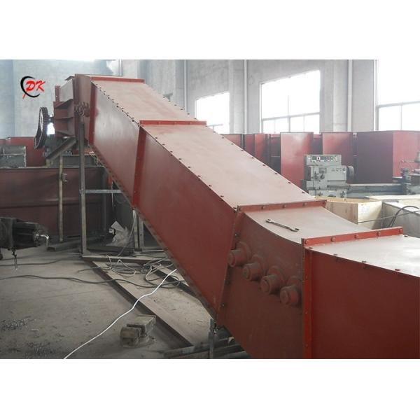 PK Scraper Chain Conveyor , Flat Anthracite Ash Slag Chain Plate Conveyor