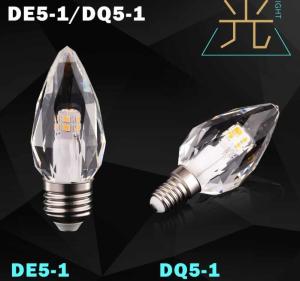 LED Candle Lamp led bulb led light E27 E14 crystal material