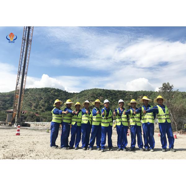 130KW Electrical Vibroflotation Compaction Of Cohesionless Soils Environment Friendly