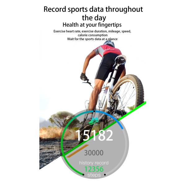 NRF52840 Android Ios Smartwatch , BLE Ver 5.0 Hand Watch Bluetooth