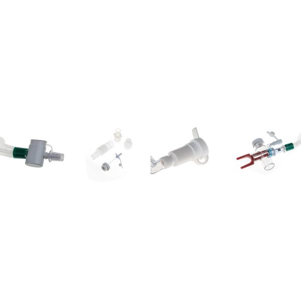 Closed Suction System T-Piece Disposable Closed Suction Catheter 72H