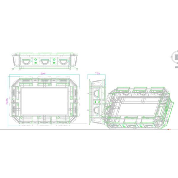 86 98 Inch Arcade Gaming Table , Customized Fish Tables Gambling