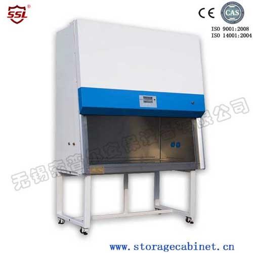 Quality 60 Db Class i Safety Chemistry Fume Vertical Laminar Flow Hood With Air Velocity 6 Levels for sale