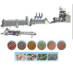 SLG65 SLG70 Automatic Dry Pet Food Production Line Parallel Twin Screw Extruder