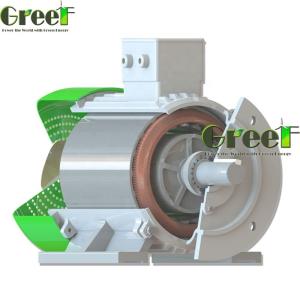 Wholesale Horizontal Or Vertical Mounting Permanent Magnet Generator With SKF Bearing Rated Rotor Speed 20-3000RRM from china suppliers