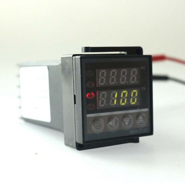 High Quality RKC REX-C100 Digital PID Temperature Controller Thermostat SSR output + 40A SSR Relay + K Thermocouple Screw