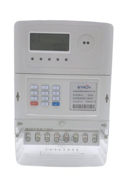 Stron STS Standard Prepaid Keypad Single Phase Electricity Measurement Meter