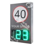 Highway Digital Variable Message Sign Speed Limit Sign With Speed Range 2-400KM