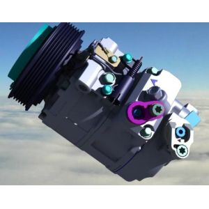 Buy cheap Electric Car Air Conditioner Compressor Valeo Air Compressor from wholesalers