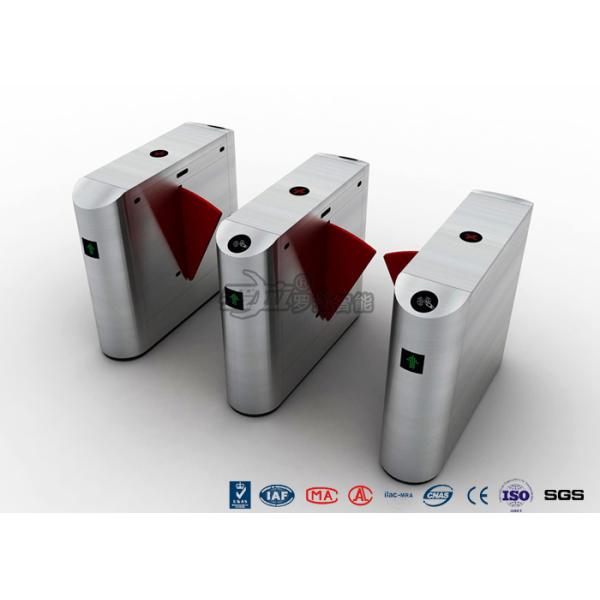 IP54 Anti - Breakthrough Flap Barrier Gate Speed Automatic With Barcode