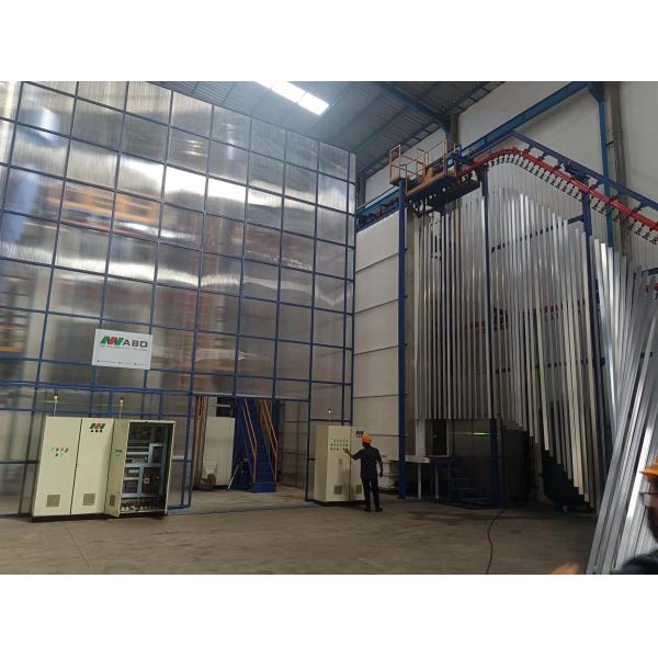 Aluminium Metal Powder Coating Line Plant For Steel Door