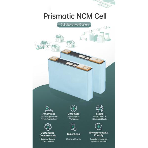 Stable 150AH Lithium NMC Cells , Multipurpose Li Ion NMC Battery
