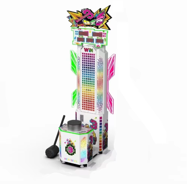 Coin Operated Arcade Boxing Game Machine Hitting Hammer Game Machine