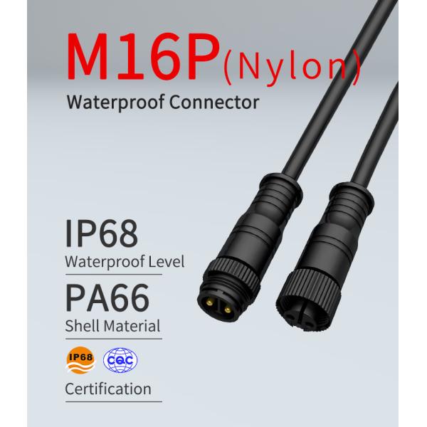 M16 125V 8.5mm Circular Bulkhead Connectors