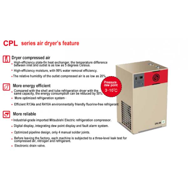 13 Bar Pneumatic Rotary Vane Pumps Air Dryer For Compressed System