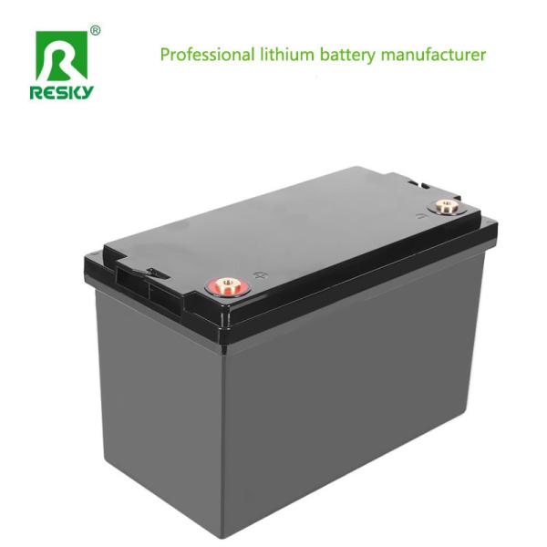 Rechargeable 12.8V 100Ah Lifepo4 Lithium Iron Phosphate Battery Pack For Solar Energy Storage