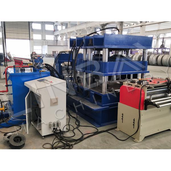 Automatic Highway Guardrail Roll Forming Machine Two Waves And Three Waves