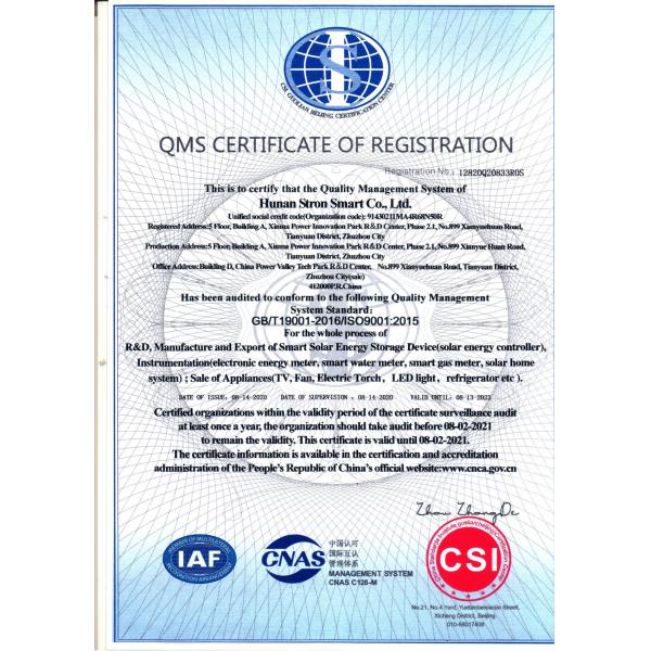 NEMSA Certificated STS Split Keypad Prepaid RF Brass/Plastic Intelligent Water Meter with CIU