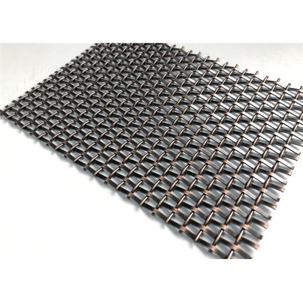 Furniture Antique Brass Plated Decorative Wire Mesh Sheets For Cabinets Door