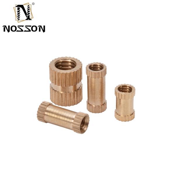 Slotted Type 302 Screw Thread Insert m8 Brass Nut for Bolts length 8mm 10mm 12mm 14mm 16mm20mm25mm 30mm35mm40mm50mm