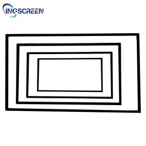 China Customized 65 32 Touch Screen Overlay Ir Touch Screen Frame Overlay For Interactive Screen on sale