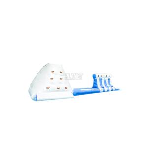 China PVC Iceberg Run Inflatable Water Games Rock Climbing Mountains Inflatable Water Iceberg Slide on sale