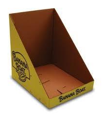 Quality Offset Printing Cardboard Counter Display Boxes With OEM / ODM Services for sale