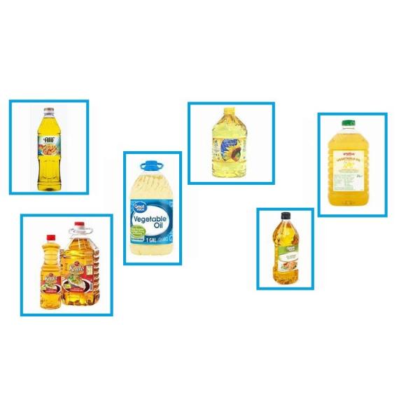 Programmable Sunflower Olive Oil Sauce Filling Machine 2500ml Servo Piston Pump