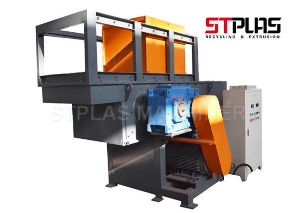 Quality Single Shaft Shredder Machine with 220-400mm shaft diameter SKD-II blade for sale