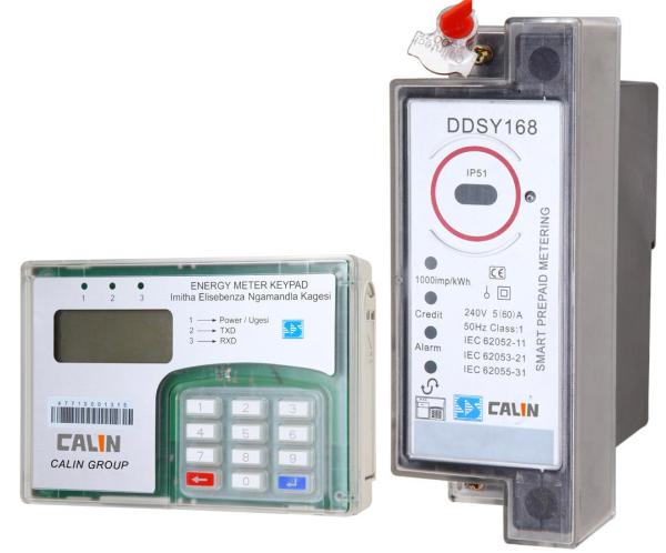 Quality Split Type Din Rail Electric Meter  With Ciu / Uiu Adjustable Power Limit for sale