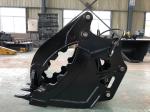 Mechanical Excavator Thumb Bucket Q355B Reinforced Multi Functional
