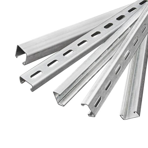 Customizable Lightweight Aluminium Slotted Channel C Shaped Section