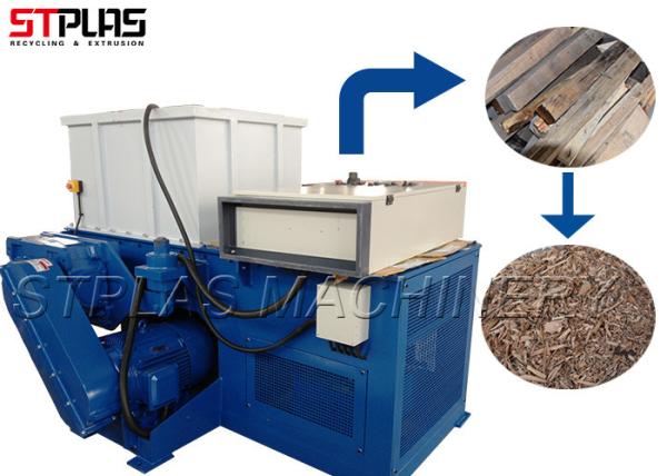 Quality Customized Waste Tyre Shredding Machine / Industrial Plastic Grinder for sale