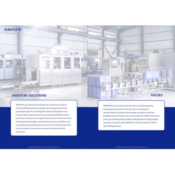 GZ1000-1DXR Fully Automatic IBC Filling Machine