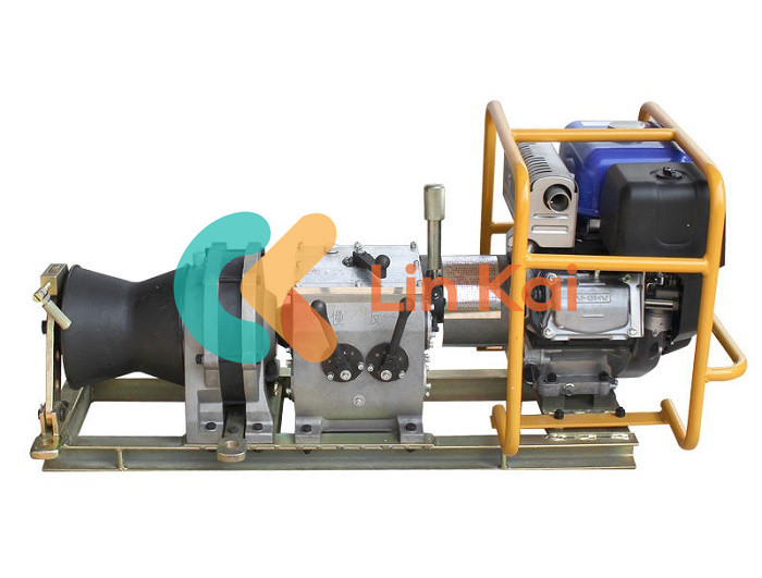 Wholesale Heavy Duty Gasoline Engine Cable Pulling Winch With Detachable Drum from china suppliers
