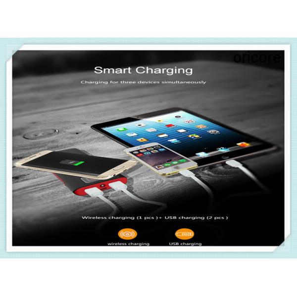 Small Pocket Wireless Charging Power Bank 5V Rectangle Portable External Battery Charger
