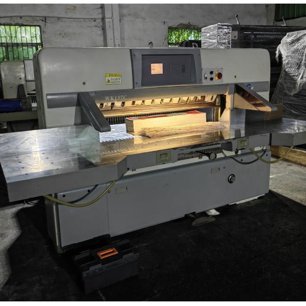4000 KG Guowang Computer Program-Controlled Paper Cutter with Online Support After