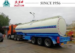China 40000 Liters Petroleum Tanker Trailer Top Loading For Diesel Transport on sale