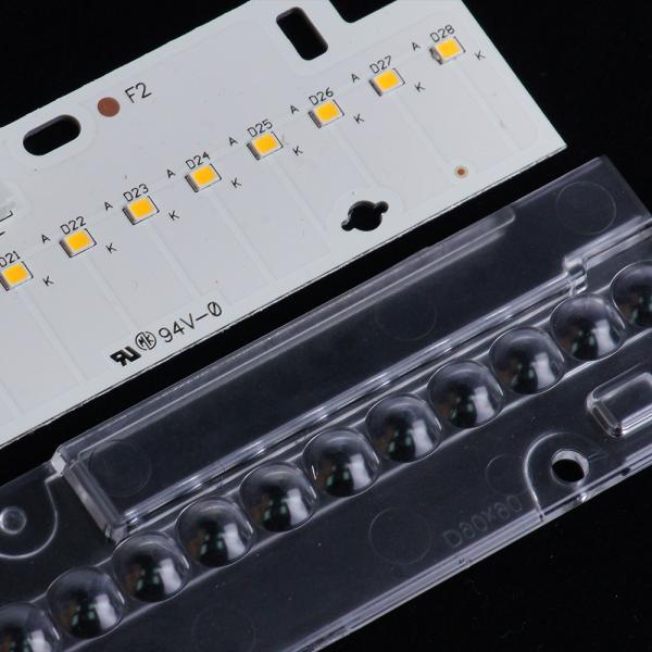 SMD3030 SMD2835 SMD5630 Aluminum PCB Board With Lens L280*W40mm