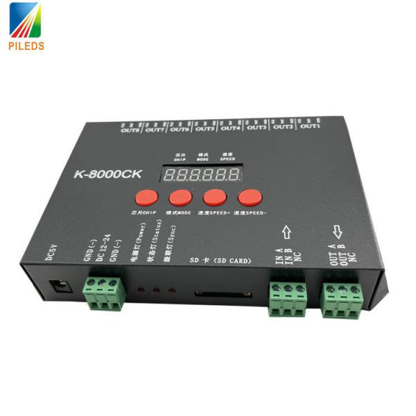 K8000CK Digital DMX LED Controller With SD Card LedEdie Software Programming