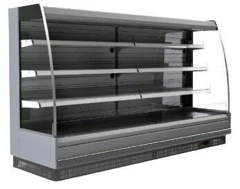 Quality Remote Semi Vertical Cake Display Case Refrigerated Bakery Display Case for sale