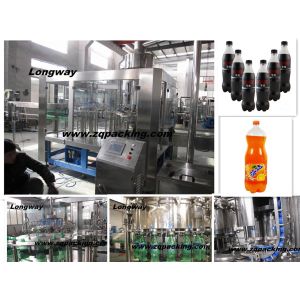 Wholesale Fully Automatic 3 In 1 Soft Drink Filling Machine from china suppliers
