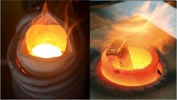 Simple Operation Small Smelting Furnace For Small Rare Metal 1 Year Warranty