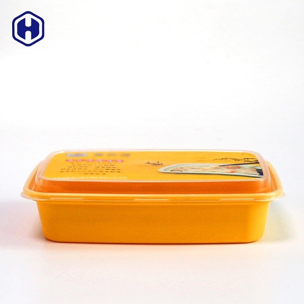 Wholesale Non Spill IML Plastic Containers Lightweight Disposable Plastic Box from china suppliers
