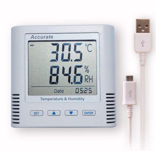 Quality 2016 New Product high accuracy temperature and humidity recorder for sale