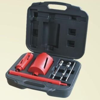 Quality Fast Drilling Speed Diamond Core Bit Set High Work Efficiency With Light Steel Bar for sale